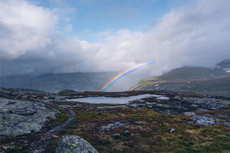Regenbogen in Norwegen